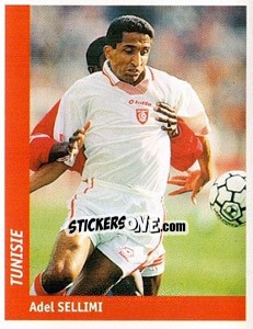 Sticker Adel Sellimi - World Cup France 98 n. 310 - Ds