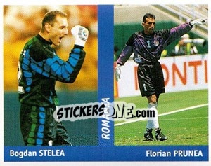 Cromo Bogdan Stelea / Florian Prunea - World Cup France 98 - Ds