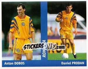Sticker Anton Dobos / Daniel Prodan - World Cup France 98 n. 322 - Ds