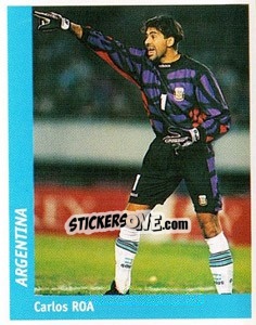 Cromo Carlos Roa - World Cup France 98 - Ds
