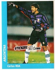 Sticker Carlos Roa - World Cup France 98 n. 327 - Ds