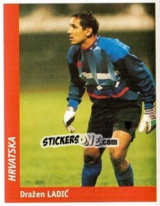 Sticker Drazen Ladic - World Cup France 98 n. 342 - Ds