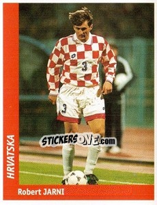 Cromo Robert Jarni - World Cup France 98 - Ds