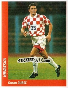 Sticker Goran Juric - World Cup France 98 - Ds