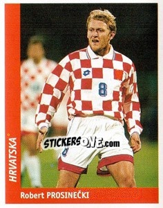 Sticker Robert Prosinecki - World Cup France 98 n. 353 - Ds