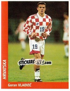 Sticker Goran Vlaovic - World Cup France 98 - Ds