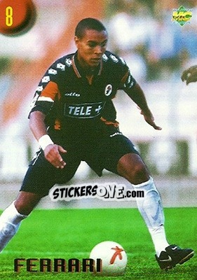 Figurina Ferrari - Calcio 1999-2000 Etichetta Nera n. 8 - Mundicromo
