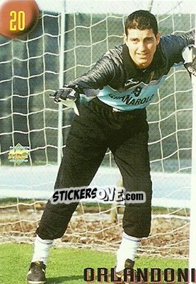 Sticker Orlandoni - Calcio 1999-2000 Etichetta Nera n. 20 - Mundicromo