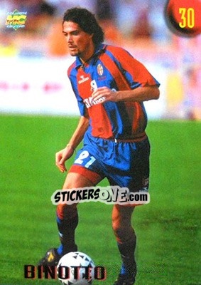 Sticker Binotto - Calcio 1999-2000 Etichetta Nera n. 30 - Mundicromo