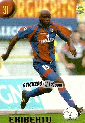 Sticker Eriberto - Calcio 1999-2000 Etichetta Nera - Mundicromo