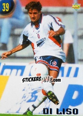 Figurina Di Liso - Calcio 1999-2000 Etichetta Nera n. 39 - Mundicromo