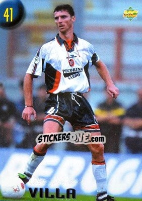 Sticker Villa - Calcio 1999-2000 Etichetta Nera - Mundicromo