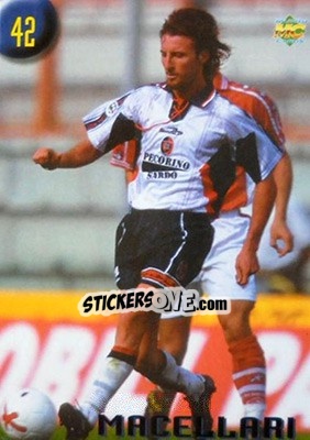 Sticker Macellari - Calcio 1999-2000 Etichetta Nera n. 42 - Mundicromo