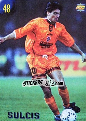 Figurina Sulcis - Calcio 1999-2000 Etichetta Nera - Mundicromo