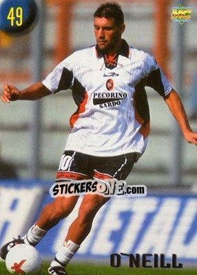 Sticker O Neill - Calcio 1999-2000 Etichetta Nera n. 49 - Mundicromo