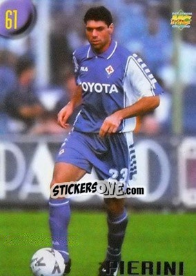 Sticker Pierini - Calcio 1999-2000 Etichetta Nera n. 61 - Mundicromo
