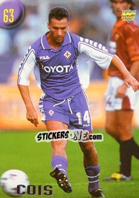 Sticker Cois - Calcio 1999-2000 Etichetta Nera n. 63 - Mundicromo
