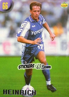 Sticker Heinrich - Calcio 1999-2000 Etichetta Nera - Mundicromo