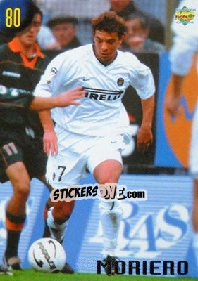 Sticker Moriero - Calcio 1999-2000 Etichetta Nera n. 80 - Mundicromo