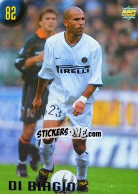 Sticker Di Biagio - Calcio 1999-2000 Etichetta Nera n. 82 - Mundicromo