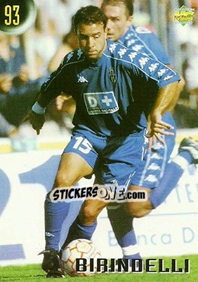 Figurina Birinoelli - Calcio 1999-2000 Etichetta Nera n. 93 - Mundicromo
