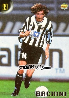 Cromo Bachini - Calcio 1999-2000 Etichetta Nera - Mundicromo