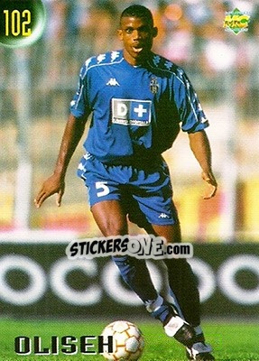 Sticker Oliseh - Calcio 1999-2000 Etichetta Nera n. 102 - Mundicromo