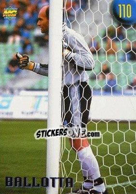 Sticker Ballotta - Calcio 1999-2000 Etichetta Nera - Mundicromo