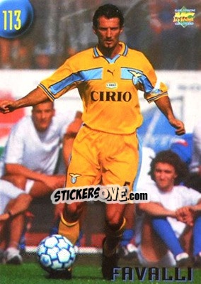Sticker Favalli - Calcio 1999-2000 Etichetta Nera - Mundicromo