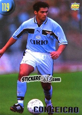 Sticker Conceiao - Calcio 1999-2000 Etichetta Nera - Mundicromo