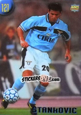 Sticker Stankovic - Calcio 1999-2000 Etichetta Nera n. 121 - Mundicromo