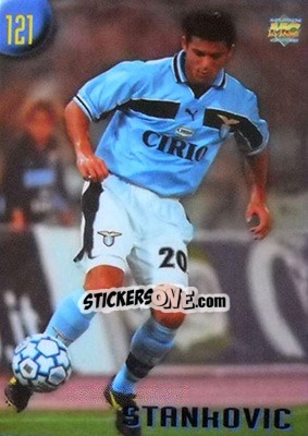 Figurina Stankovic - Calcio 1999-2000 Etichetta Nera - Mundicromo