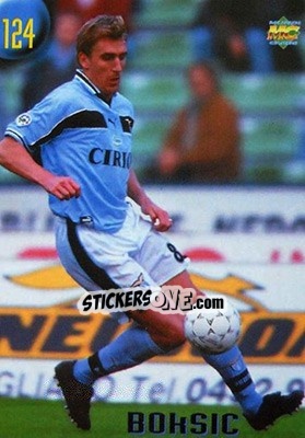 Cromo Boksic - Calcio 1999-2000 Etichetta Nera - Mundicromo