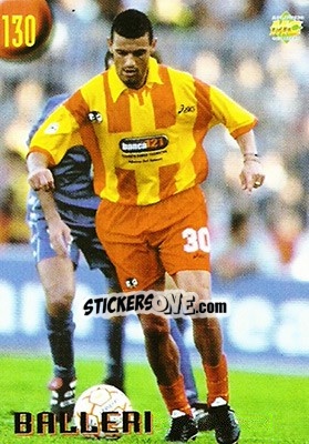 Sticker Balleri - Calcio 1999-2000 Etichetta Nera n. 130 - Mundicromo