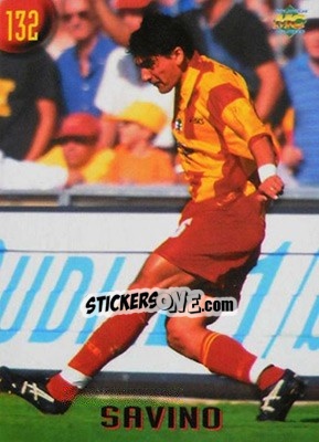 Sticker Savino - Calcio 1999-2000 Etichetta Nera - Mundicromo