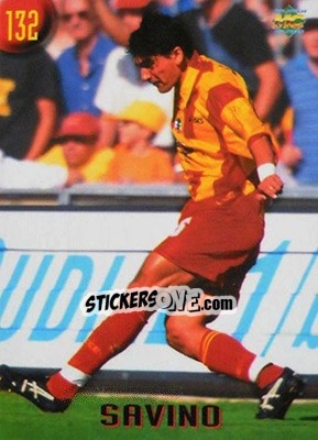 Sticker Savino - Calcio 1999-2000 Etichetta Nera n. 132 - Mundicromo
