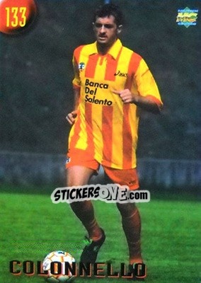 Sticker Colonnello - Calcio 1999-2000 Etichetta Nera - Mundicromo