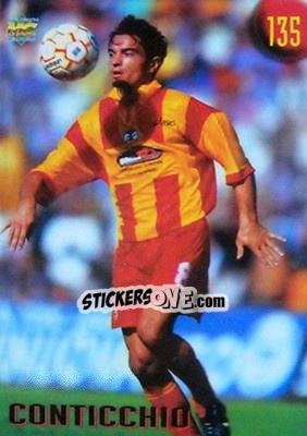 Sticker Conticchio - Calcio 1999-2000 Etichetta Nera - Mundicromo