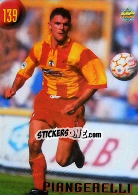 Sticker Piangerelli - Calcio 1999-2000 Etichetta Nera n. 139 - Mundicromo