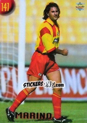 Sticker Marino - Calcio 1999-2000 Etichetta Nera - Mundicromo