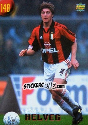 Sticker Helveg - Calcio 1999-2000 Etichetta Nera - Mundicromo