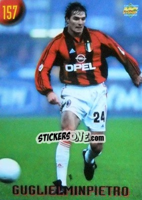 Figurina Guglielminpietro - Calcio 1999-2000 Etichetta Nera - Mundicromo