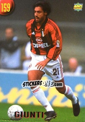 Sticker Giunti - Calcio 1999-2000 Etichetta Nera n. 159 - Mundicromo