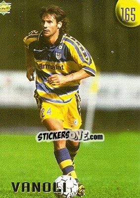 Sticker Vanoli - Calcio 1999-2000 Etichetta Nera n. 165 - Mundicromo