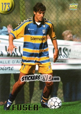 Figurina Fuser - Calcio 1999-2000 Etichetta Nera - Mundicromo