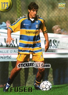 Sticker Fuser - Calcio 1999-2000 Etichetta Nera n. 173 - Mundicromo