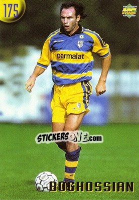 Sticker Boghossian - Calcio 1999-2000 Etichetta Nera - Mundicromo