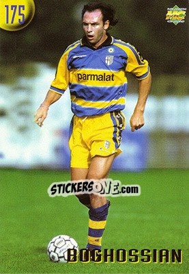 Sticker Boghossian - Calcio 1999-2000 Etichetta Nera n. 175 - Mundicromo