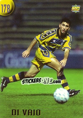Sticker Di Vaio - Calcio 1999-2000 Etichetta Nera n. 178 - Mundicromo