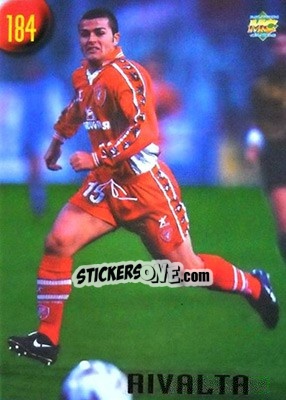 Sticker Rivalta - Calcio 1999-2000 Etichetta Nera n. 184 - Mundicromo